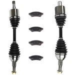 For Buick Allure & Lacrosse 2005-2009 Front Cv Axles Brake Ceramic Pads. Fixed Price $132.98.