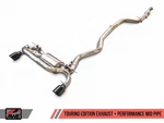 Awe Touring Edition Axle Back Exhaust Diamond Black Tips 102MM For Bmw F3X 335I. Fixed Price $1545.00.