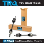 Trq Front Cv Axle Shaft Set For 2001-2007 Toyota Sequoia 2000-2006 Tundra. Fixed Price $254.95.