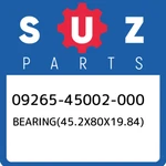 09265-45002-000 Suzuki BEARING(45.2X80X19.84) 0926545002000, New Genuine Oem Par. Fixed Price $71.42.