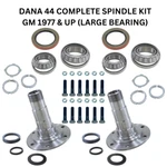 Yukon Gm/dodge/jeep Dana 44 + 8.5 Large Bearing Disc Brake Spindle Kit 706529. Fixed Price $449.95.