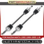 2X Rear Lh & Rh Cv Axle Assembly For Mazda Miata 1995 1999-2005 1.8L MD0225500B. Fixed Price $160.36.