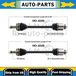 For Honda Ridgeline 2X Trakmotive Rear Left Right Cv Axle Shaft. Fixed Price $322.81.