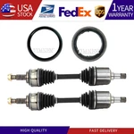 2 New Front Cv Axles Shaft Hub Seals For GX470 4RUNNER 4X4 Fj Cruiser Tacoma 4WD. Fixed Price $250.33.
