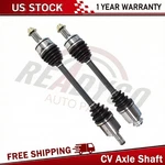 2PCS Front Complete Axle Assembly For Honda Accord 2.4L L4 Fwd Auto Cvt Trans. Fixed Price $131.34.