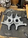 2003 2004 Mustang Cobra Pair Irs Knuckles With New Bearings. Fixed Price $1400.00.