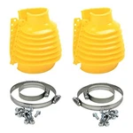 Empi Deluxe Yellow Split Swing Axle Boot Kit For Vw Beetle - Pair 9983. Fixed Price $33.77.