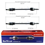 Surtrack Pair Set Of 2 Rear Cv Axle Shafts Subaru Forester Impreza H4 Awd. Fixed Price $153.95.