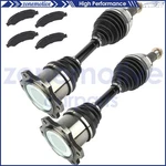 Fits Chevrolet Silverado 1500 4.8L 2005-2006 Front Brake Ceramic Pads + Cv Axle. Fixed Price $168.22.