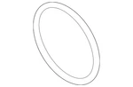 Genuine Volkswagen Flange Ring 0AA-409-375-B. Fixed Price $9.46.