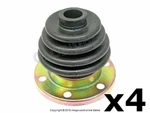 For Porsche '65-'76 Rear And Inner Outer Axle Boot Set Of 4 Rein. Fixed Price $72.45.