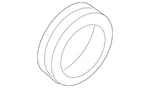 Genuine Volkswagen Side Seal 0AB-525-596-A. Fixed Price $25.55.