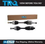 Trq Front Cv Axle Shaft Set For 2010-2017 Chevrolet Equinox Gmc Terrain. Fixed Price $199.95.