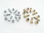 Ford Tractor Front & Rear Wheel Hub Bolts And Nuts Set Of 12. Fixed Price $71.22.