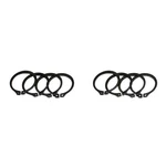 Yukon Full Circle Snap Rings (4) For Dana 60 733X U-joint With Aftermarket Axle. Fixed Price $21.33.