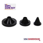 Quickcar 50-008, Set Of Black Rubber Grommet (3PC) Performance Part. Fixed Price $23.16.