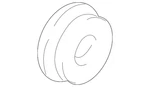 Genuine Volkswagen Hub Washer WHT-001-906. Fixed Price $23.34.