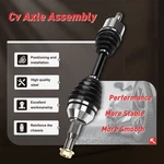 Front Right Cv Axle Shaft For Buick Allure 3.8L V6 5.3L V8 4-DOOR 2009 66-1250. Fixed Price $73.98.