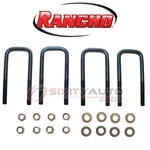 Rancho Rear Leaf Spring Axle U-bolt Kit For 1971-1975 Jeep CJ6 Suspension Lu. Fixed Price $81.15.