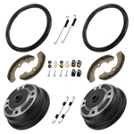 2PC Front Brake Drum & Shoes Kit For Kawasaki Mule 2510 3000 3010 3020 4000 4010. Fixed Price $129.99.