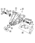 Genuine Mopar Output Shaft Seal Slinger 68546945AA. Fixed Price $17.89.