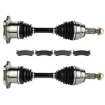 Front Cv Axle Shaft For Chevy Silverado 1500 4.3L 4.8L 5.3L 1999-04 Brake Pads. Fixed Price $170.59.
