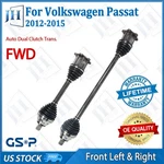 Oe Front Pair Cv Axle Shaft Set For 12-15 Volkswagen Passat Fwd Auto Dual Clutch. Fixed Price $244.04.