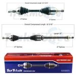 Surtrack Pair Set Of 2 Front Aar Cv Axle Shafts Ford Edge Lincoln Mkx V6 Fwd. Fixed Price $264.95.