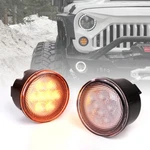 Xprite Led Turn Signal Light Replacement With Clear Lens For 07-18 Jeep Wrangler. Fixed Price $24.25.