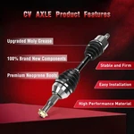 Front Pasenger Cv Axle Assy For Oldsmobile Silhouette 3.4L 1997-2004. Fixed Price $72.99.