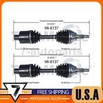 Cv Axle Shaft Front Left Right Trakmotive Fits Dodge Ram 1500 2002-2005. Fixed Price $278.99.