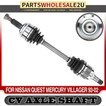 Front Left Side Cv Axle Shaft Assembly For Nissan Quest Mercury Villager 1993-02. Fixed Price $100.79.
