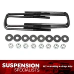 Extended U-bolts Kit 2000-2005 Ford Excursion Front Axle 4X4. Fixed Price $62.95.