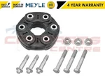 Bmw F10 Rear Propshaft Mounting Coupling Doughnut Donut Meyle Bolts Kit. Fixed Price $107.40.