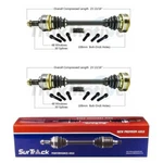 Surtrack Pair Set Of 2 Rear Cv Axle Shafts For Bmw E36 M3 1995-1999. Fixed Price $286.95.