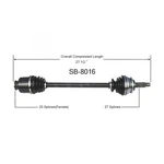Trakmotive Rear Right Cv Axle Shaft Joints For Subaru Svx. Fixed Price $65.99.