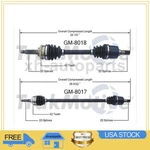 Front Left Right Trakmotive Cv Axle Shaft Joint For Chevrolet Metro 1998 2001. Fixed Price $214.07.