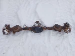 Rear Axle Assy 3.73 Ratio W/o Abs From 2005 Jeep Liberty 3.7L 4984200. Fixed Price $680.04.