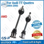 Oe Front Pair Left Right Cv Axle Shaft For 2004-2006 Audi Quattro V6-3.2L Awd. Fixed Price $220.29.