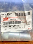 Qty 10 Isuzu Genuine Wheel Pin Stud Rear (rh) For Npr Nqr Nrr 4HE1 95-25. Fixed Price $87.69.