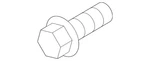 Genuine Bmw Drive Shaft Bolt 26-11-9-454-792. Fixed Price $17.79.