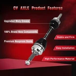 Front Driver Ford Escape Mazda Tribute Mercury Mariner 3L 2001-2008 Cv Axle. Fixed Price $61.99.