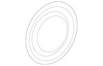 Genuine Mercedes-benz Radial Shaft Seal Ring 205-997-02-46. Fixed Price $39.35.
