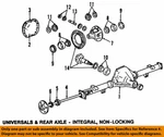 Nos Genuine Ford EOTZ-1225-A Rear Axle Bearing E250 E350 F250 F350. Fixed Price $39.95.