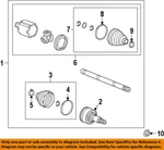 Gm Oem 19-26 Escalade Esv Front Suspension Brake Components-axle Nut 11549288. Fixed Price $14.83.