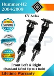 Gsp Oem Front Cv Axles For 2004-2009 Hummer H2 6.0L 6.2L W/lift Lifetime Warran.. Fixed Price $345.00.