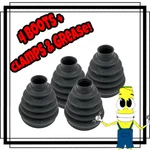 Set Of 4 Front Inner Outer Cv Axle Shaft Boot Kit For Honda Civic 99-00 Coupe Si. Fixed Price $71.95.