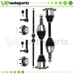 Front Tie Rod End + Ball Joints Wheel Hub Bearing Cv Axle Shaft For Yukon Tahoe. Fixed Price $248.80.