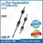 Oe Front Pair Left Right Cv Axle Shaft Set For 2006-2012 Toyota RAV4 V6 3.5L 4WD. Fixed Price $265.89.