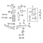 Ford Excursion 2000-2005 1C3Z3B177AA Front Axle Support Bushing. Fixed Price $25.30.